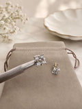 DY Inspired 4 Stone Studs Silver
