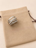 DY Inspired Cross Over Ring